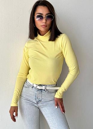 Водолазка в мелкий рубчик, гольф, базовый гольфик2 фото