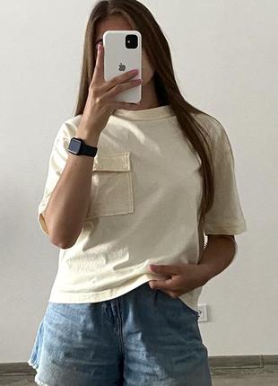 Женская футболка mango mng