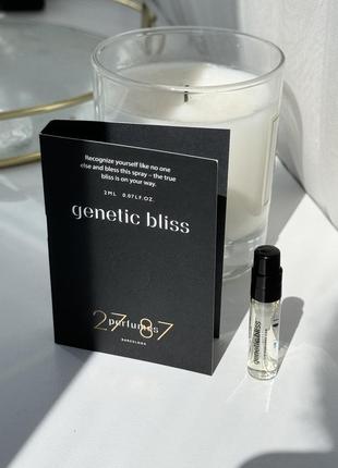Оригінал пробник парфум 27 87 perfumes genetic bliss