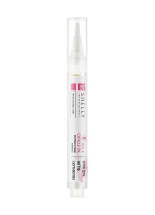 Масло для ногтей и кутикулы shelly nail & cuticle oil с экстрактом земляники, 3 мл