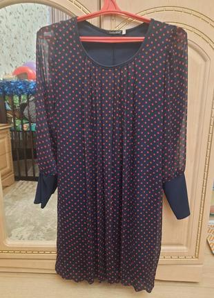 Шифоновое платье, платье