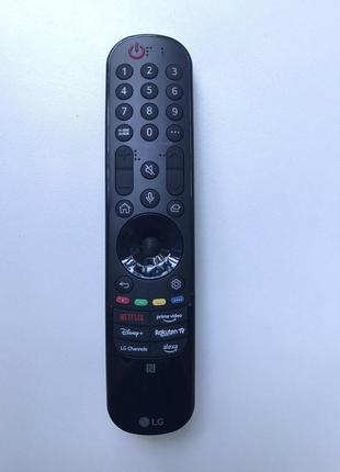 Пульт lg черный оригинальный bluetooth смарт голосовой с гироскопом mr23gn  для тв lg телевизора универсальный