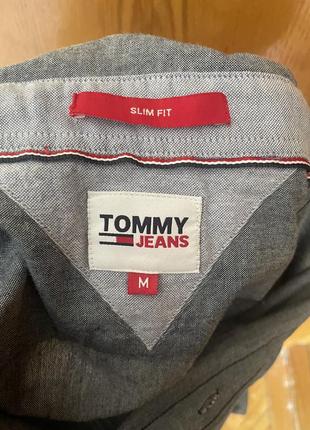 Мужская рубашка рубашка Tommy hilfiger tommy jeans8 фото