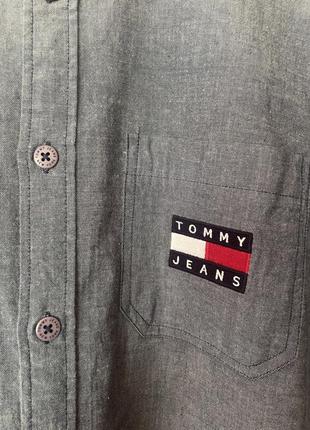 Мужская рубашка рубашка Tommy hilfiger tommy jeans2 фото