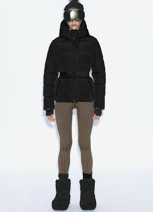 Лыжная куртка zara горнолыжный пуховик