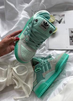 Кроссовки adidas forum bad bunny mint3 фото