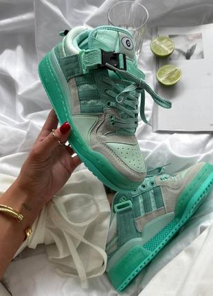 Кроссовки adidas forum bad bunny mint2 фото