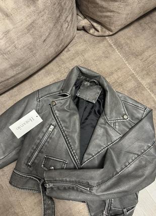 Кожанка zara