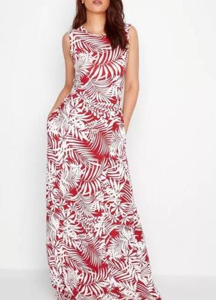 Красива сукня максі з натуральної тканини від lts debenhams ❤️🤍