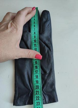 Кожаные перчатки m&amp;s размер м