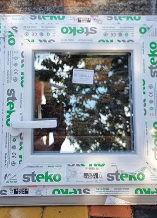 Окно steko 600х600 мм 3-стекла (аргон) правое
