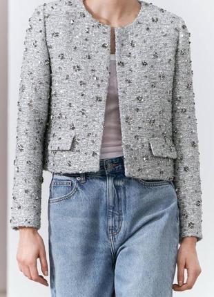Пиджак жакет zara3 фото