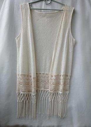 Накидка ажурна