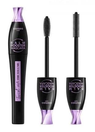 Туш для вій bourjois mascara twist up the volume black balm edition, 8 мл