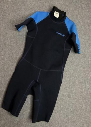 Детский гидрокостюм. гидрокостюм decathlon. костюм для плавания