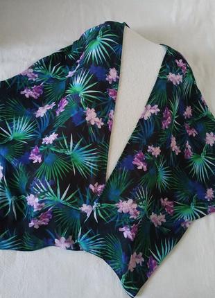 🌸🌴накидка-кімоно в гавайському 🌺🌴 стилі легка 🌴 oversize🌸