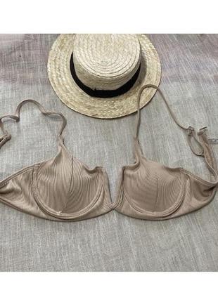 Shein крутий бежевий верх від купальника
