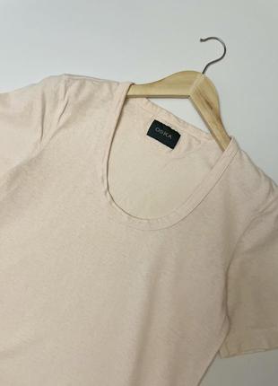 Футболка з міксу конопляного волокна і бавовни oska, розмір 2 (m-l)