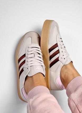 Женские кроссовки adidas womens wmns sambae putty mauve адидас