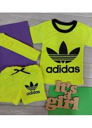 Детский летний костюм / комплект для девочки