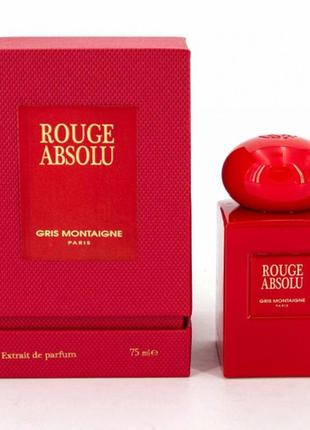 Парфуми gris montaigne rouge absolu 75 мл оригінал
