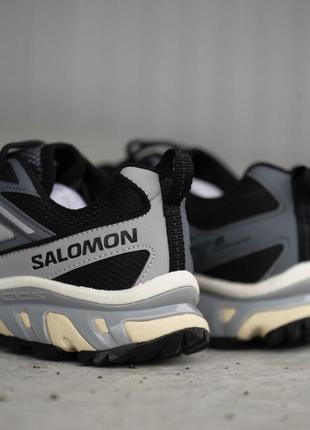 Salomon xt-6 expanse grey blach5 фото