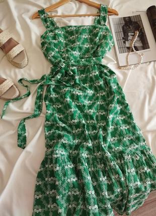 Сукня сарафан міді5 фото
