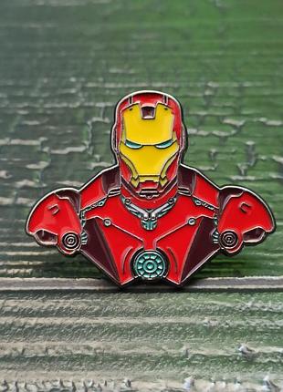 Железный человек значок iron man marvel comics pin марвел брошка тони старк пин роберт...