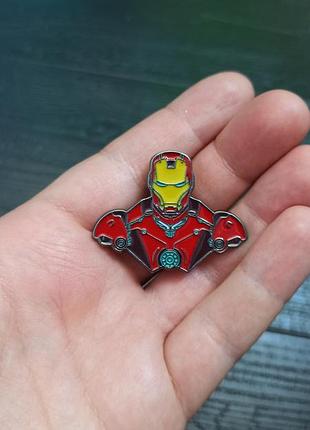 Железный человек значок iron man marvel comics pin марвел брошка тони старк пин роберт...