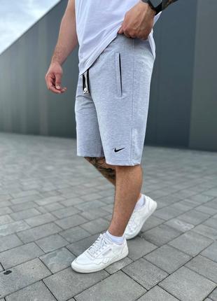 Шорти nike чоловічі трикотаж, чоловічі шорти, спортивні шорти, чорні шорти найк, трикотажні шорти2 фото