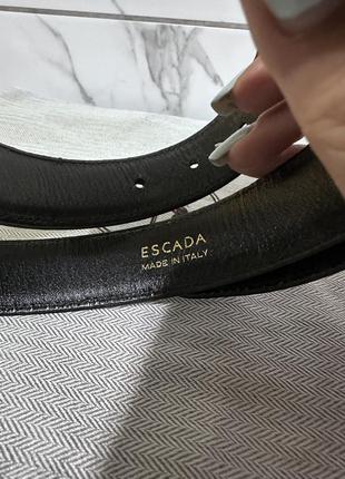Escada 🔥🔥ремень кожаный номерной