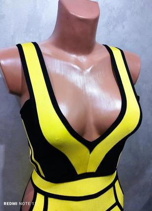 Бандажна сукня по фігурі і herve leger3 фото