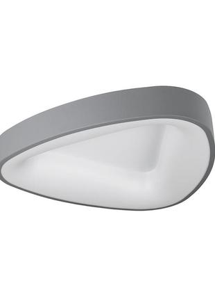 Люстра трикутна світлодіодна сіра (752l64 gray)
