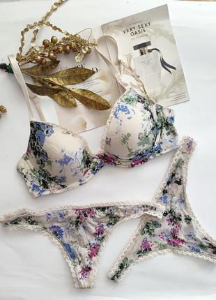 Calvin klein 32c 70c 75b s 36 комплект белья стринги