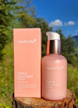 Сироватка для обличчя medicube triple collagen serum