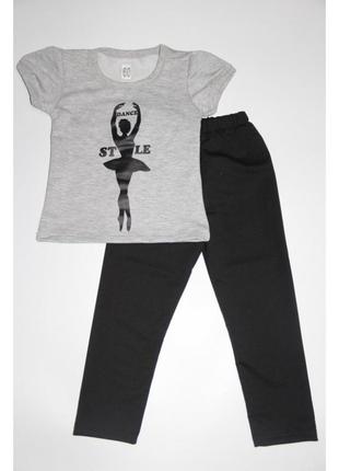Детский летний костюм / комплект для девочки