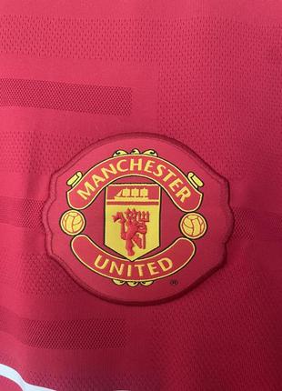 Футбольна майка футболка безрукавка nike manchester united2 фото