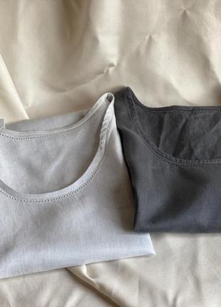 Майки из льна