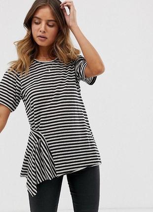 Футболка в полоску allsaints