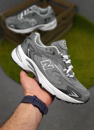 New balance 725 серые на белой9 фото