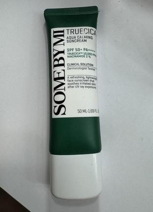 Сонцезахисний крем some by mi truecica aqua calming suncream 50pa++++