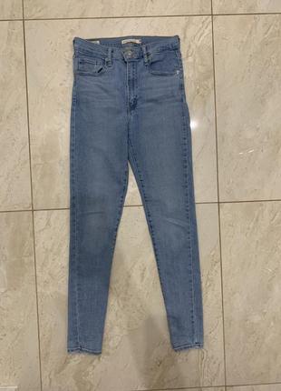 Світлі джинси levi’s levis premium mile high super skinny