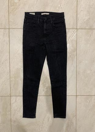 Чорні джинси levi’s levis 20 high rise super skinny