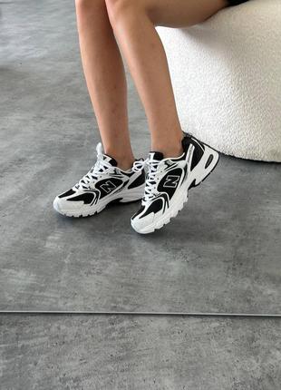 New balance 530 white black
