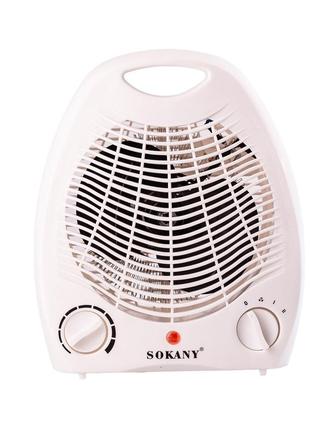 Тепловентилятор sokany electric heater 30m2 2000w дуйка электрический обогреватель (обогреватели)