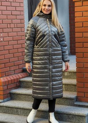 Пальто miorichi viola 52 стальной (01040-grey52)