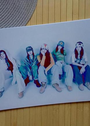 Альбом для рисования нью джинс new jeans k-pop к-поп (16286)