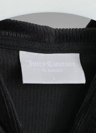 Жіночий вкорочений зіп худі juicy couture в рубчик оригінал  толстовка кофта6 фото