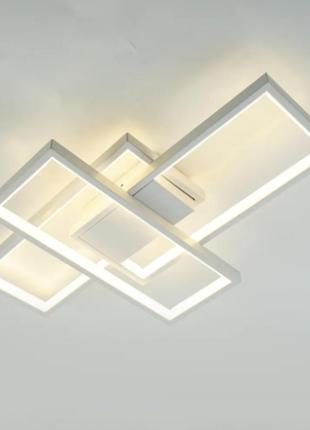 Керована світлодіодна люстра esllse sven 70w 3s smart 550х360х75-white-220-ip20