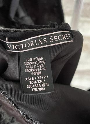 Черный бархатный боди victoria’s secret6 фото